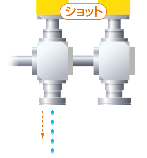 流量調整弁 ショットイメージ